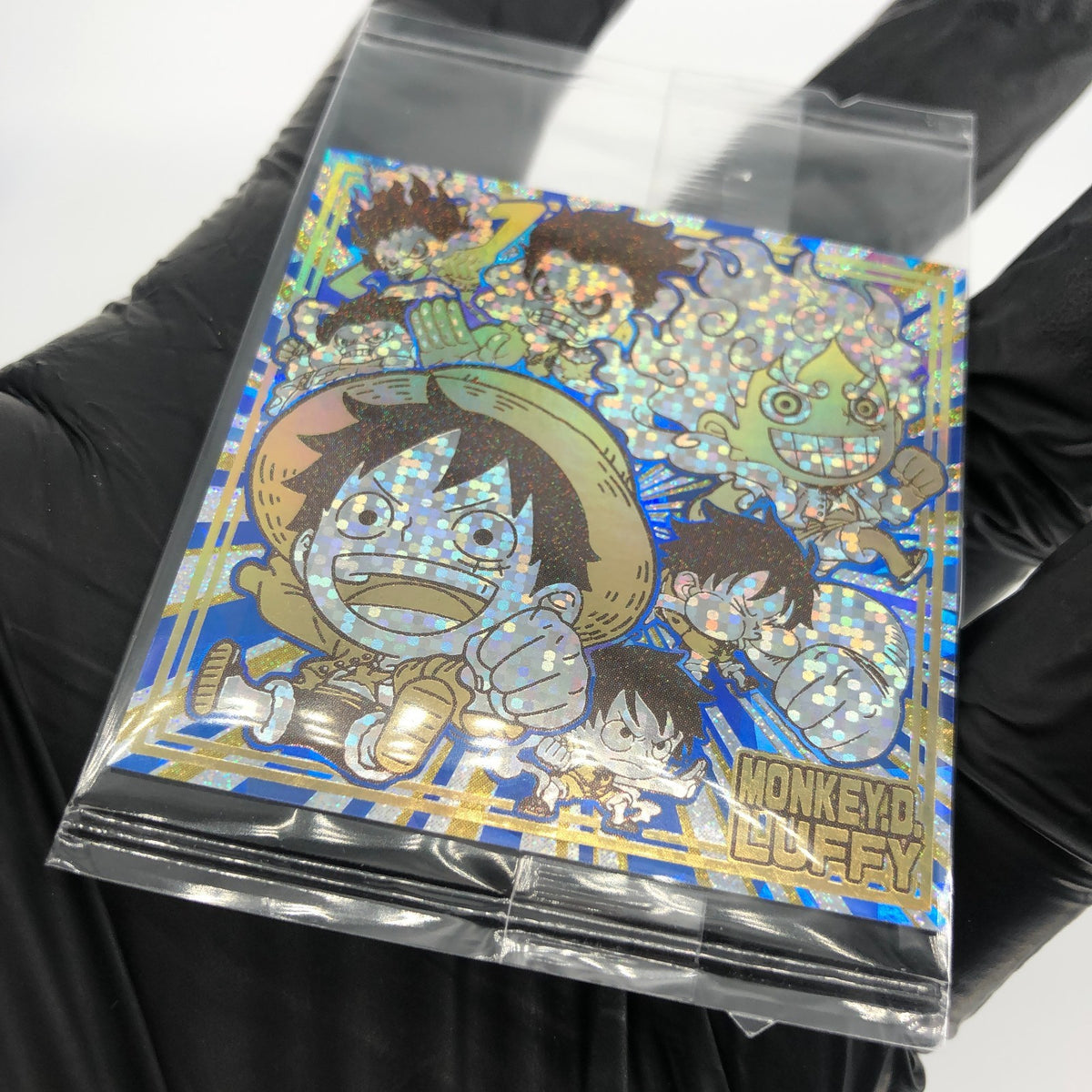 One Piece Luffy SW10-01 USGR Holo Wafer  Japanese [Sealed]