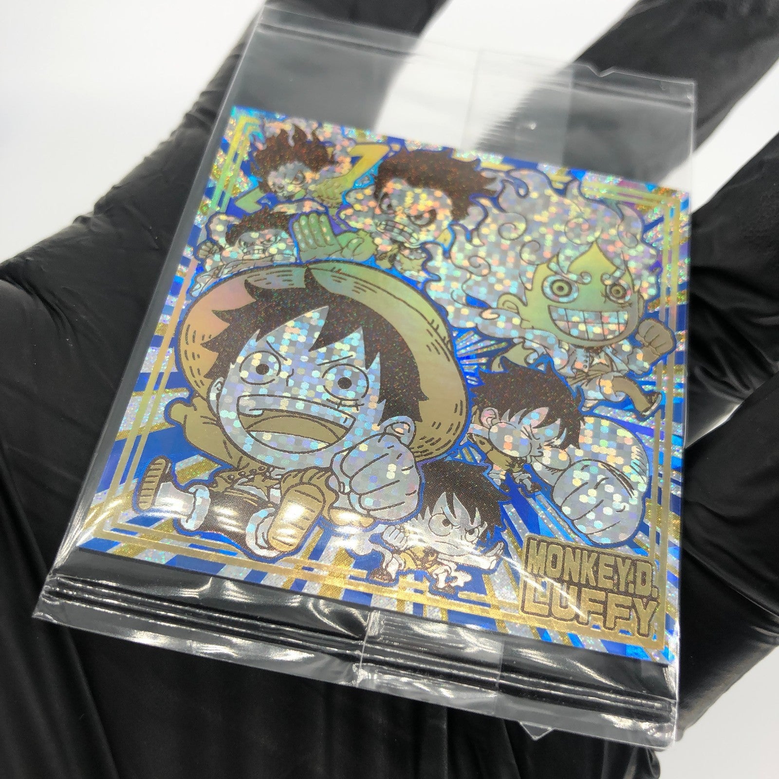 One Piece Luffy SW10-01 USGR Holo Wafer  Japanese [Sealed]