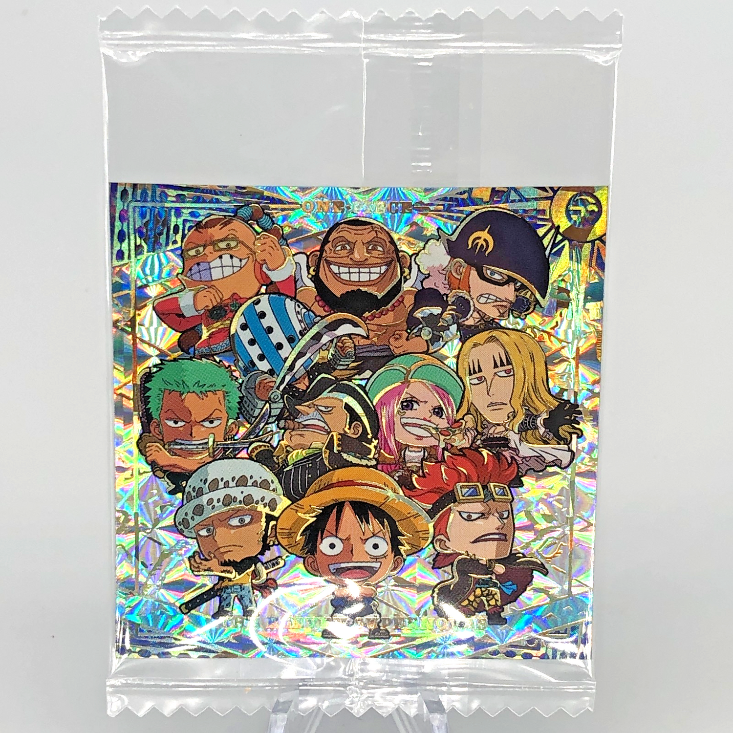 One Piece Eleven Super Novas SW3-18 SGR Holo Wafer  Japanese [Sealed]