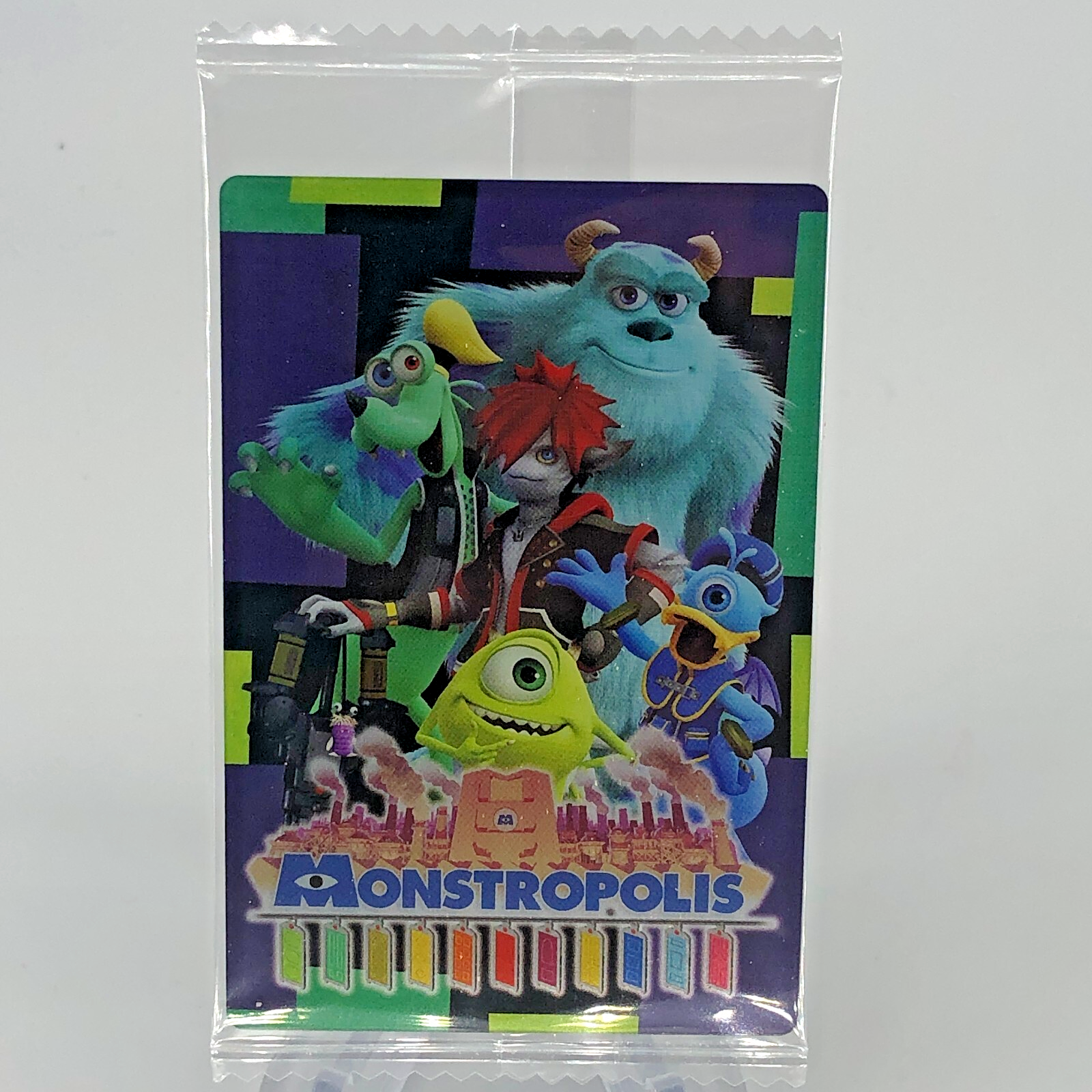 Kingdom Hearts Card Wafer Monstropolis 002 Memorial Collection Japan [Sealed]