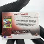 Marvel Card Black Cat Mysterio 55 Comic Covers Fleer Upper Deck Renditions [NM]