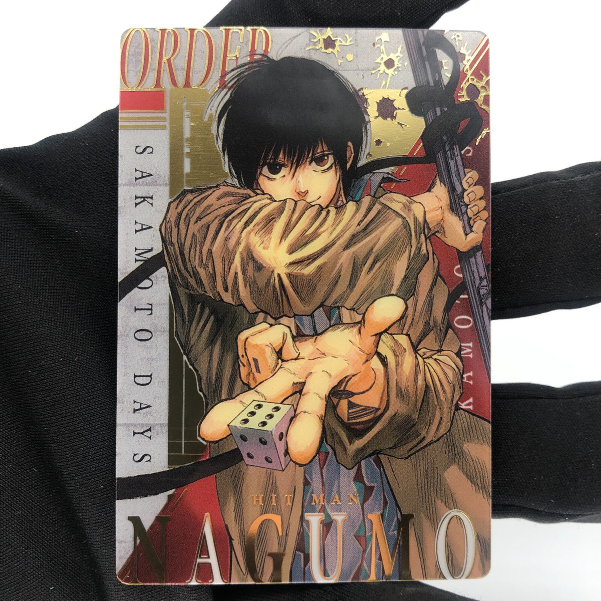 Sakamoto Days Card Wafer Nagumo SP-25 Holo Japanese [Mint]