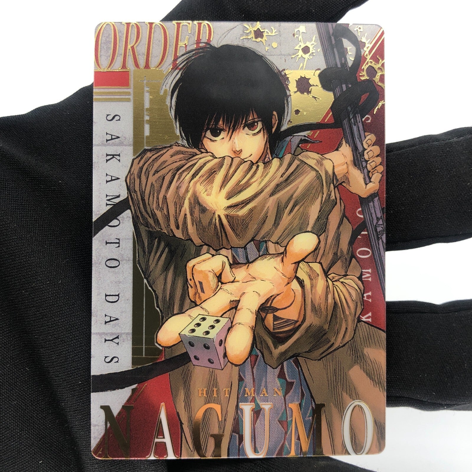 Sakamoto Days Card Wafer Nagumo SP-25 Holo Japanese [Mint]