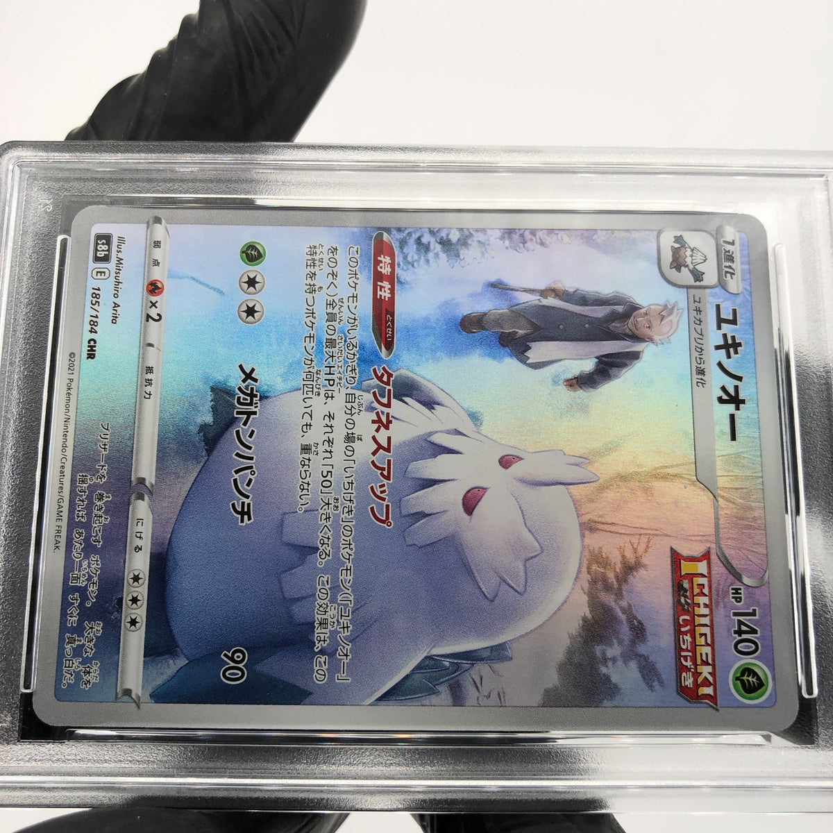 PSA 10 Pokemon Card Abomasnow 185/184 CHR S8b Japanese Karte [10]