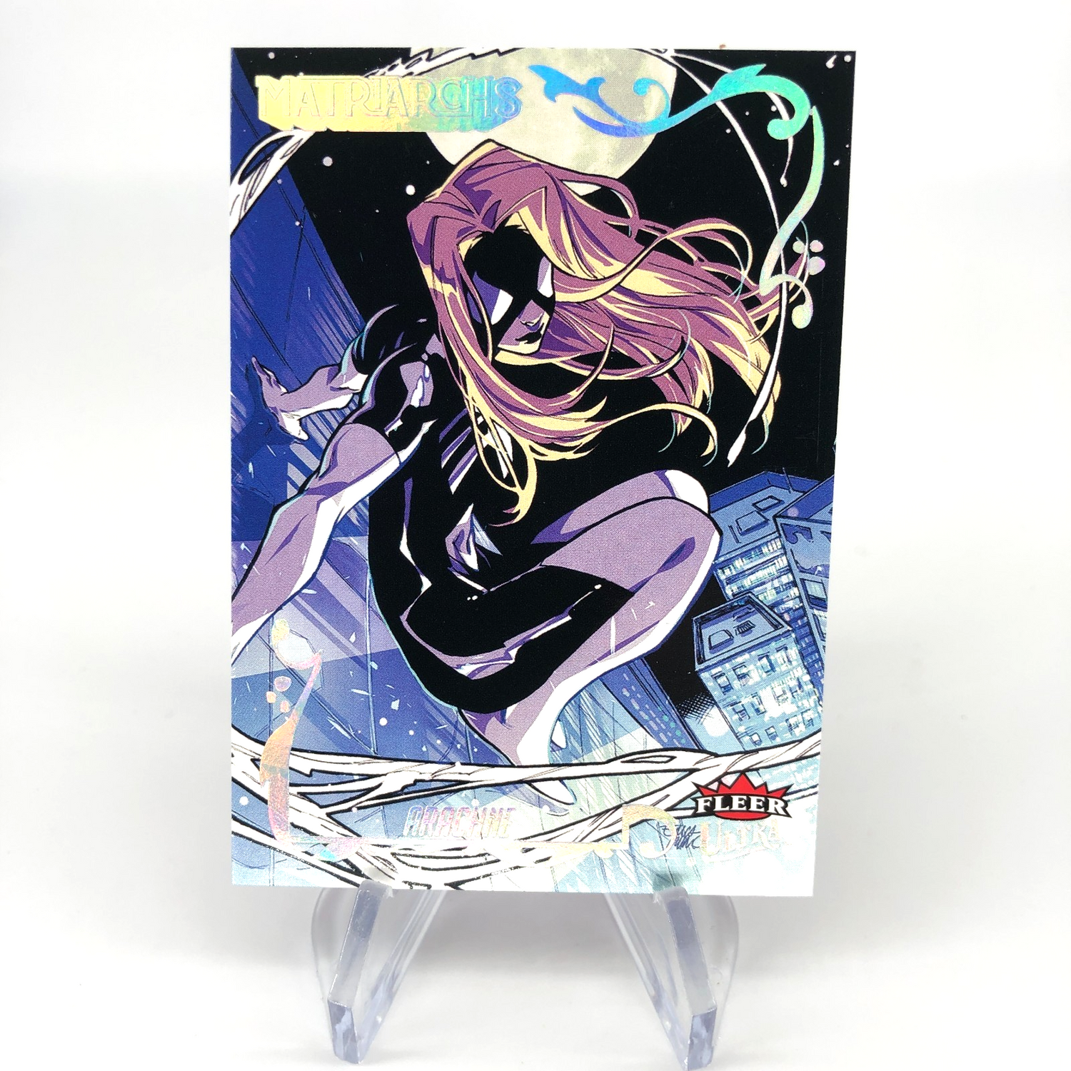 Marvel Card Arachne 74 Silver Spectrum Matriarchs 2024 Fleer Upper Deck [NM]