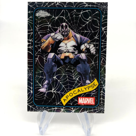 Marvel Card Apocalypse 162 Black Web /399 Topps Chrome 2025 [NM]