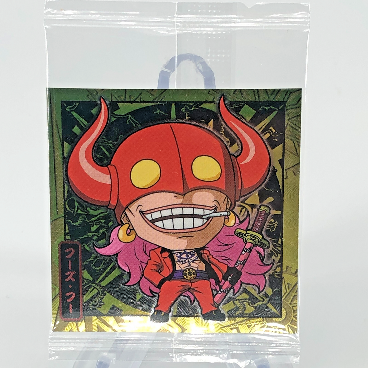 One Piece Whos-Who SW3-25 R Holo Wafer  Japanese [Sealed]