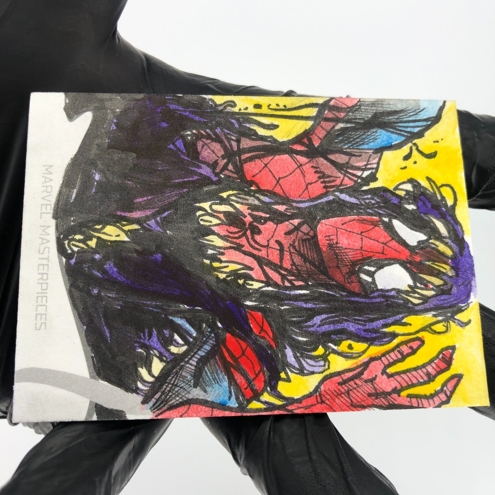 Marvel Masterpieces Sketch Spider-Man 1/1 Bora Arslanbulut 2022 Upper Deck [NM]