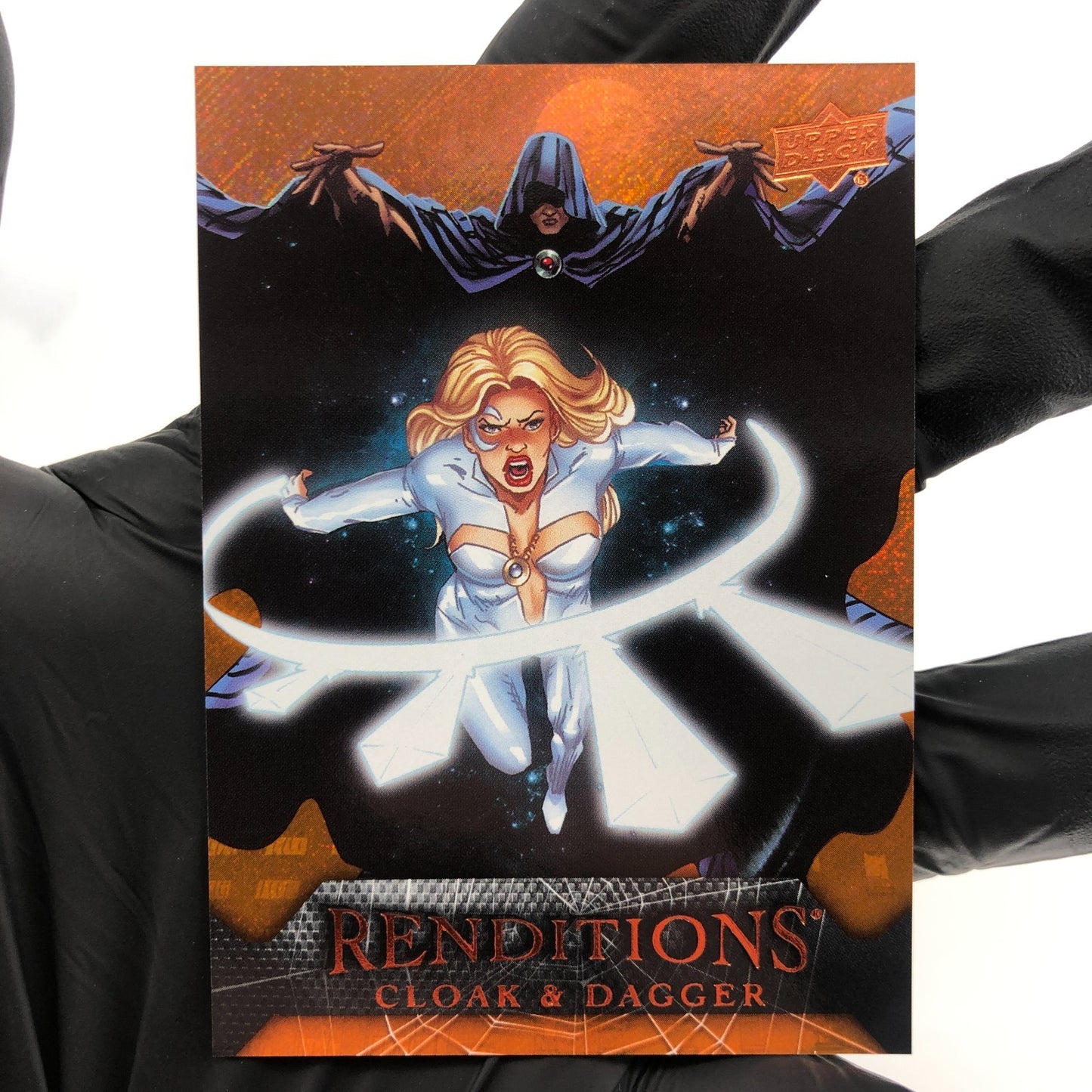 Marvel Card Cloak & Dagger 84 Orange  /299 Fleer Upper Deck Renditions [NM]