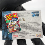 Marvel Card Blob Traxx 1-V Variant  Fleer Upper Deck Masterpieces [NM]