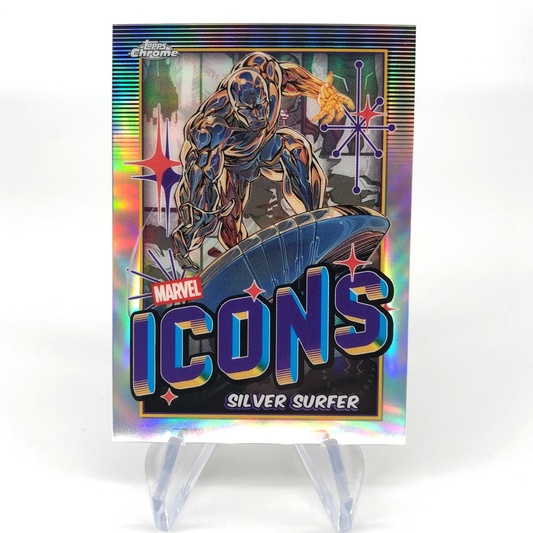 Marvel Card Silver Surfer MI-4 Icons Topps Chrome 2025 [NM]