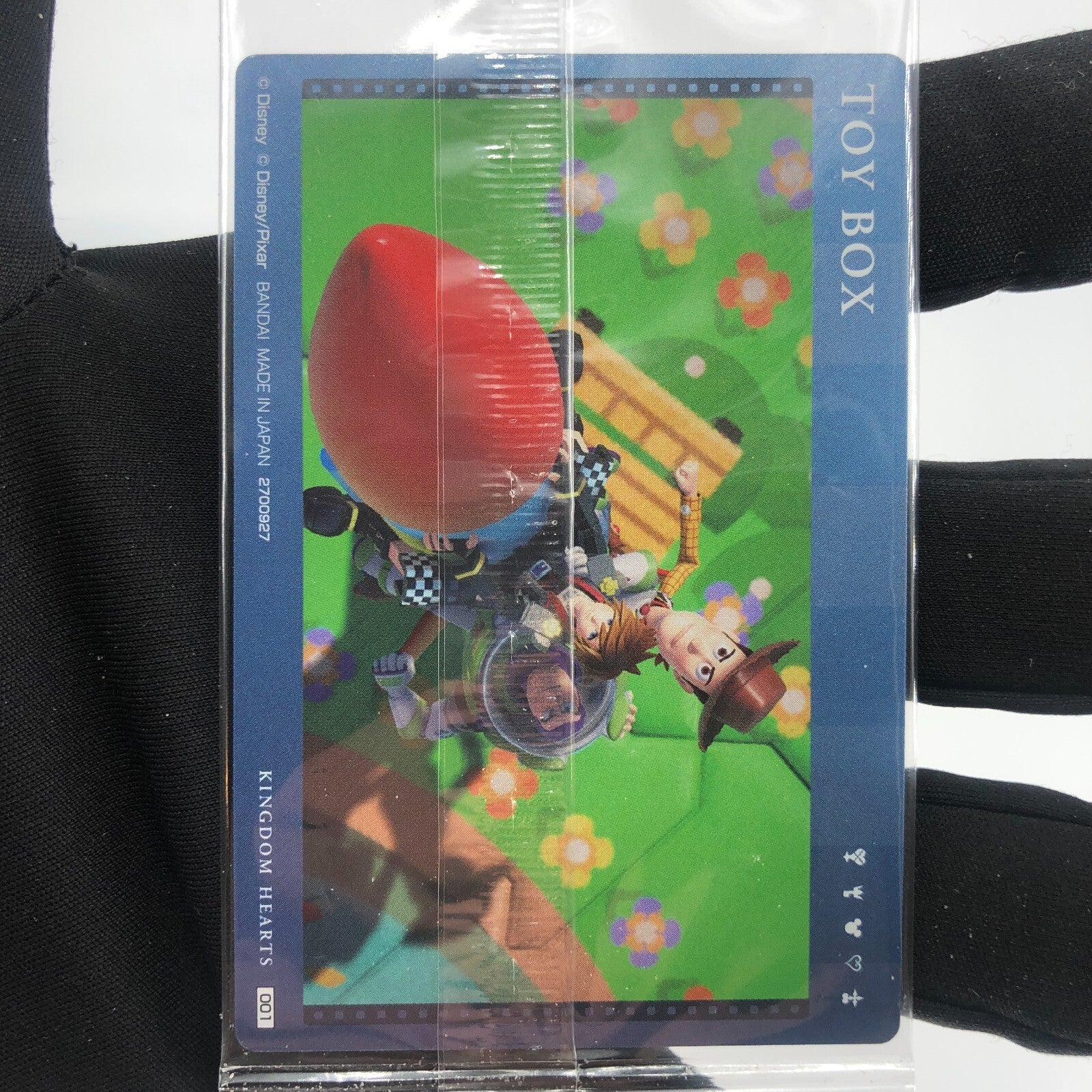 Kingdom Hearts Card Wafer Toy Box 001 Memorial Collection Japan [Sealed]