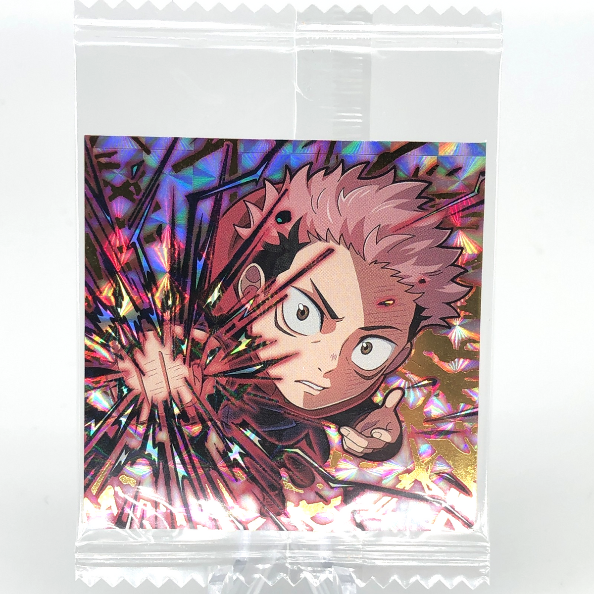Jujutsu Kaisen Itadori 2-24 R Four Star Holo Wafer Japanese [Sealed]