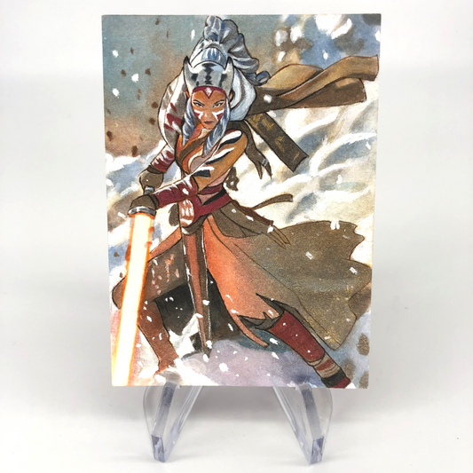 Star Wars Card Ahsoka Tano Sketch /1 Nyssa [NM]