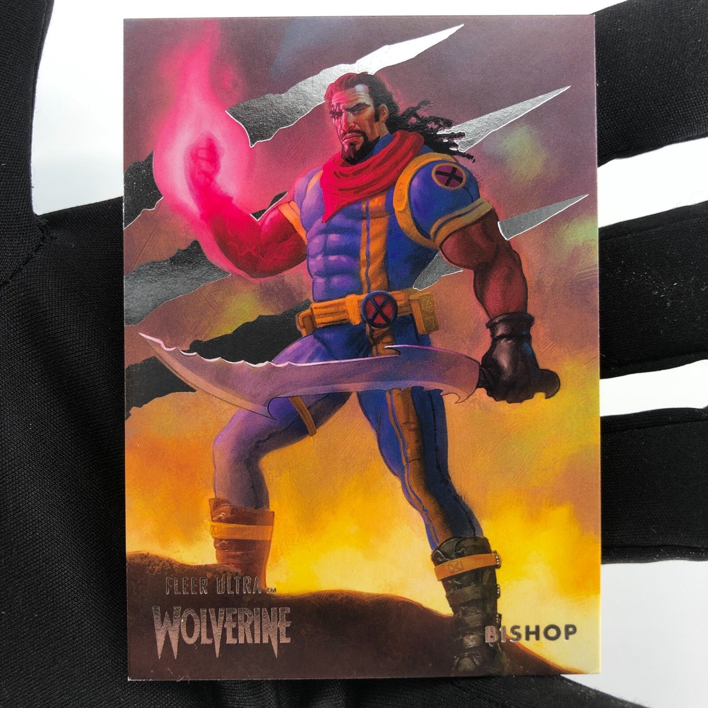 Marvel Card Bishop 61 Base Upper Wolverine Ultra [A]