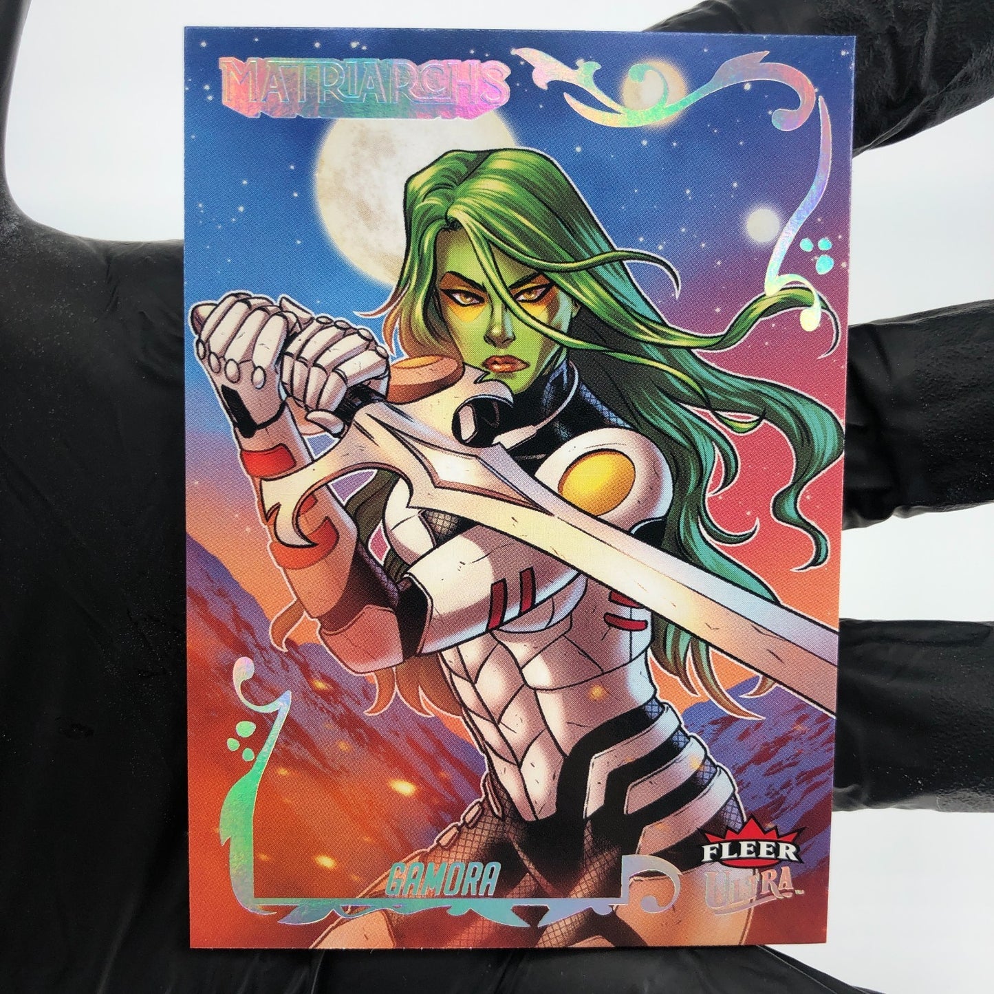 Marvel Card Gamora 17 Silver Spectrum Matriarchs 2024 Fleer Upper Deck [NM]