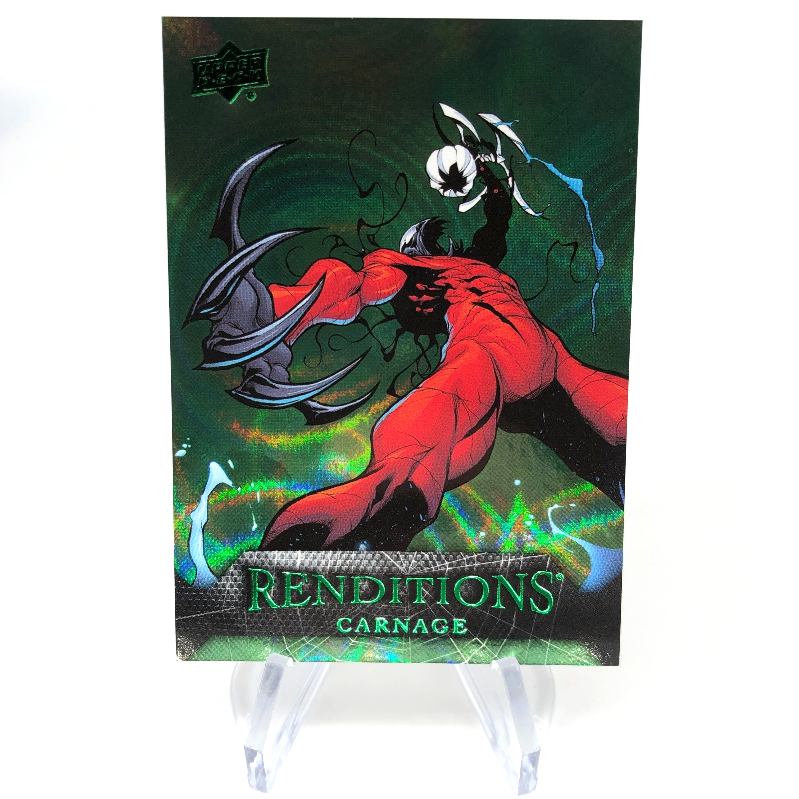 Marvel Card Carnage 25 Green Goblin /399 Fleer Upper Deck Renditions [NM]