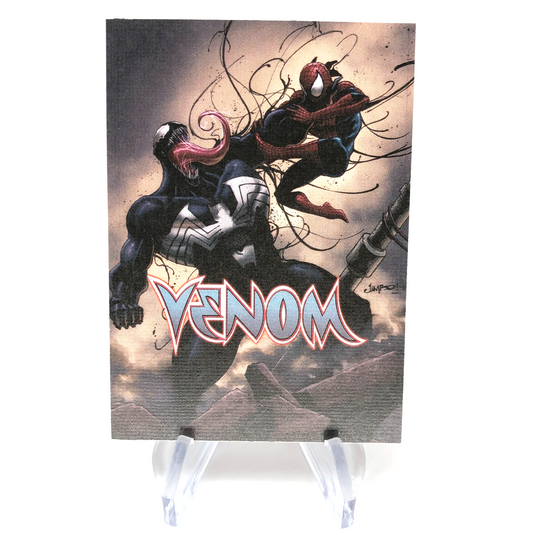 Marvel Card Venom 48 Comic Covers Fleer Upper Deck Renditions [NM]