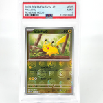 PSA 9 Pokemon Card Pikachu 025/165 C Pokeball SV2a Japanese Karte [9] 3