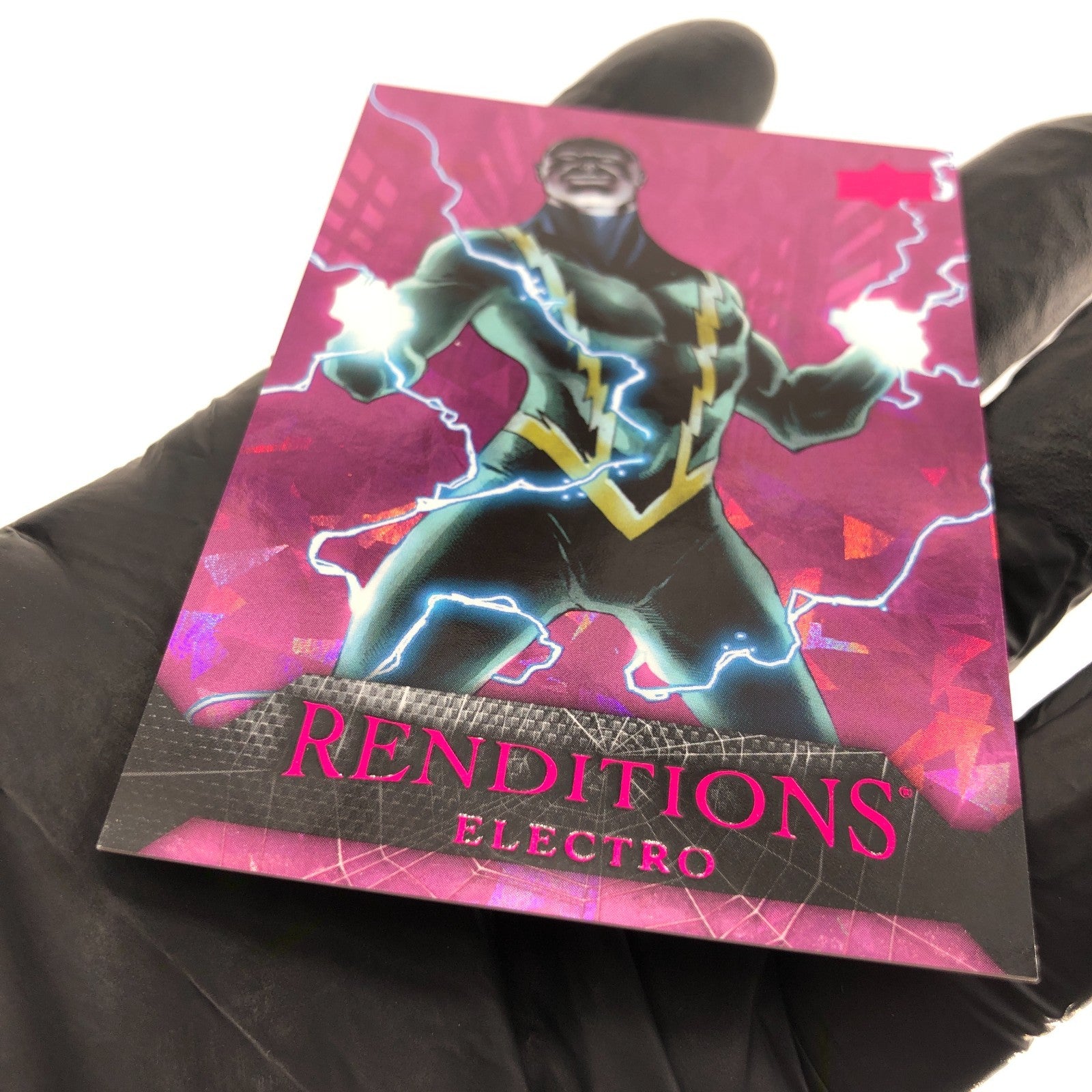 Marvel Card Electro 52 Pink /199 Fleer Upper Deck Renditions [NM]