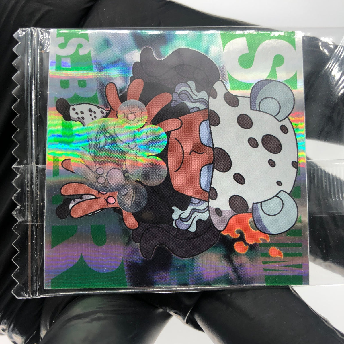 One Piece S-Bear Seraphim SW9-12 GR Holo Wafer  Japanese [Sealed]