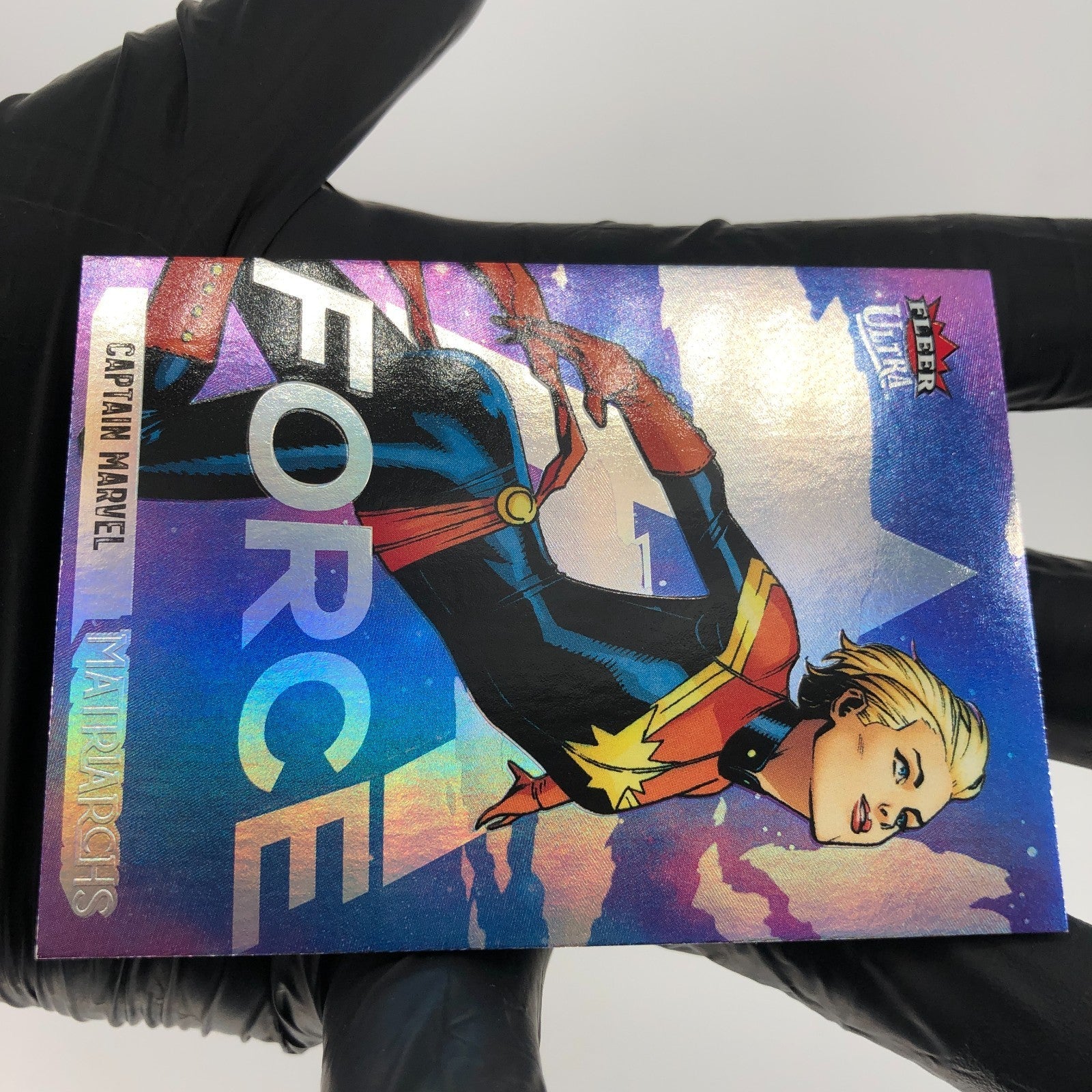 Marvel Card Captain Marvel AF-1 Force Matriarchs 2024 Fleer Upper Deck [NM]