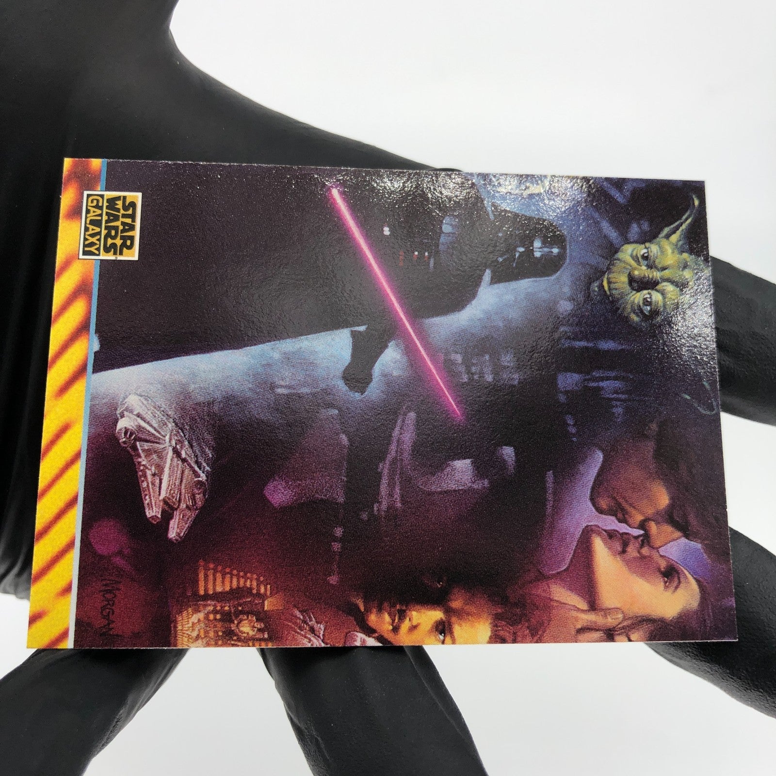 Star Wars Galaxy Card Luke Darth Vader Illustrator of 177 Topps  1994 [NM]