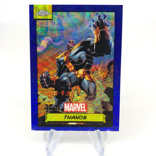Marvel Card Thanos 72 Wave Refractor /150 Topps Chrome 2024 [NM]