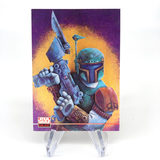 Star Wars Galaxy Card Boba Fett 269 Tom Taggart New Visions Topps 1994 [NM]