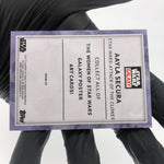 Star Wars Galaxy 2023 Aayla Secura WSW-14 Aqua  /199 Insert Topps Chrome [NM]