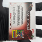 Marvel Card Captian America 79 Canvas Comic Covers Upper Deck Renditions [NM]