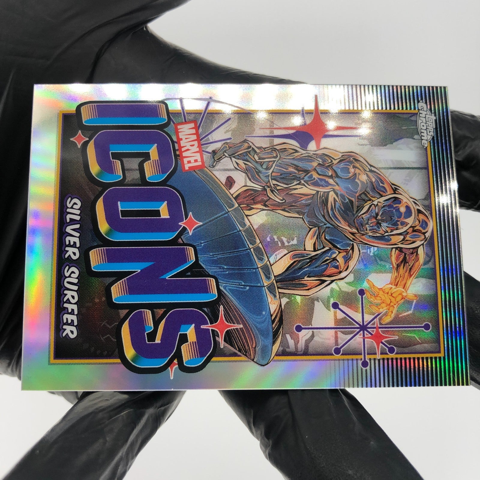 Marvel Card Silver Surfer MI-4 Icons Topps Chrome 2025 [NM]