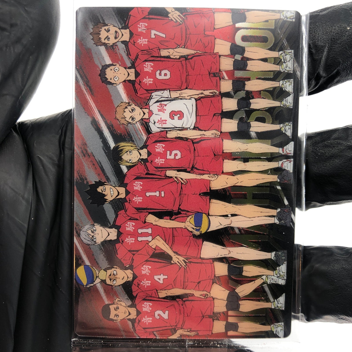 Haikyu!! Card Wafer Nekoma No.19 Holo japanese [Sealed]