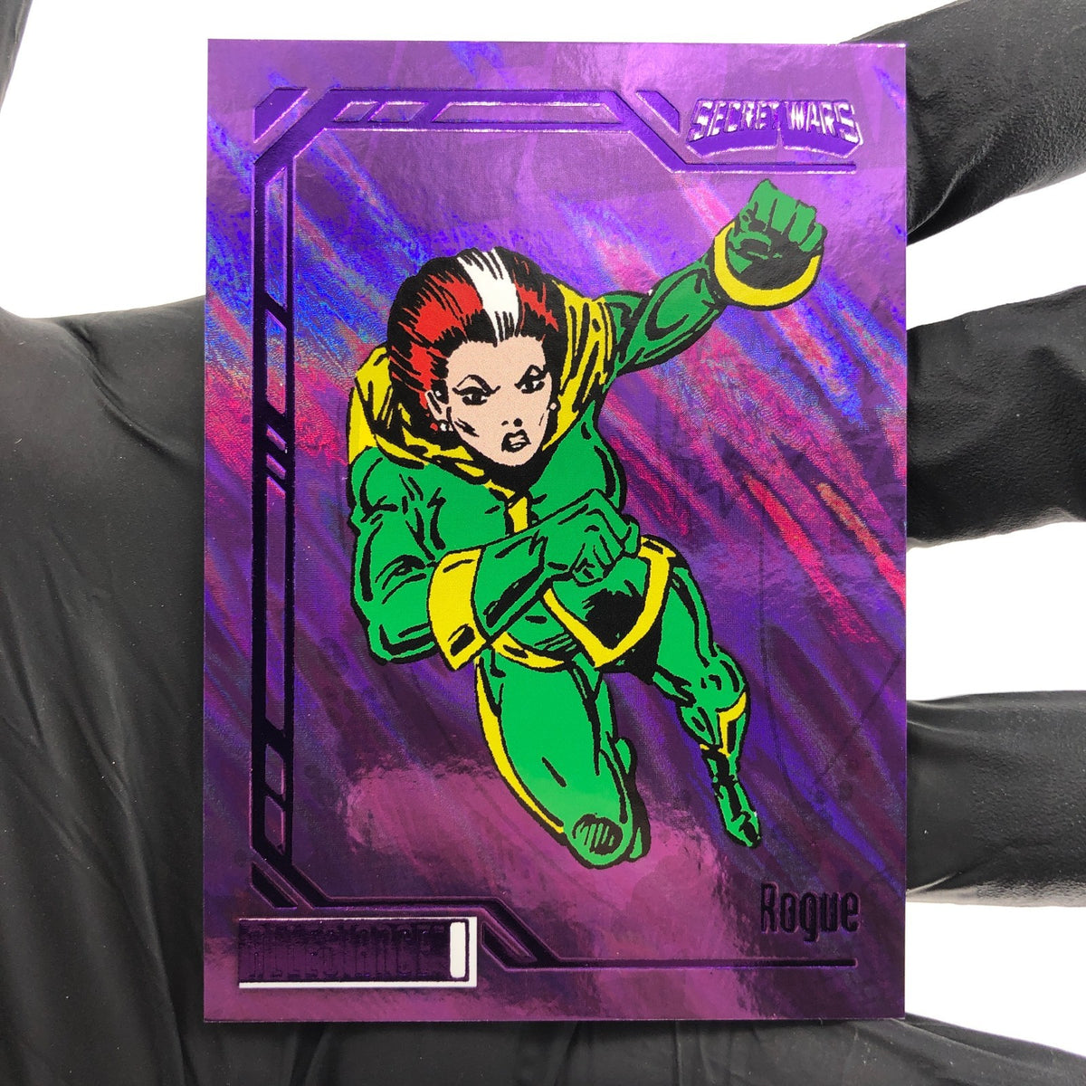 Marvel Card Rogue 41 Purple Boxes /99 Secret Wars Allegiance Upper Deck [NM]