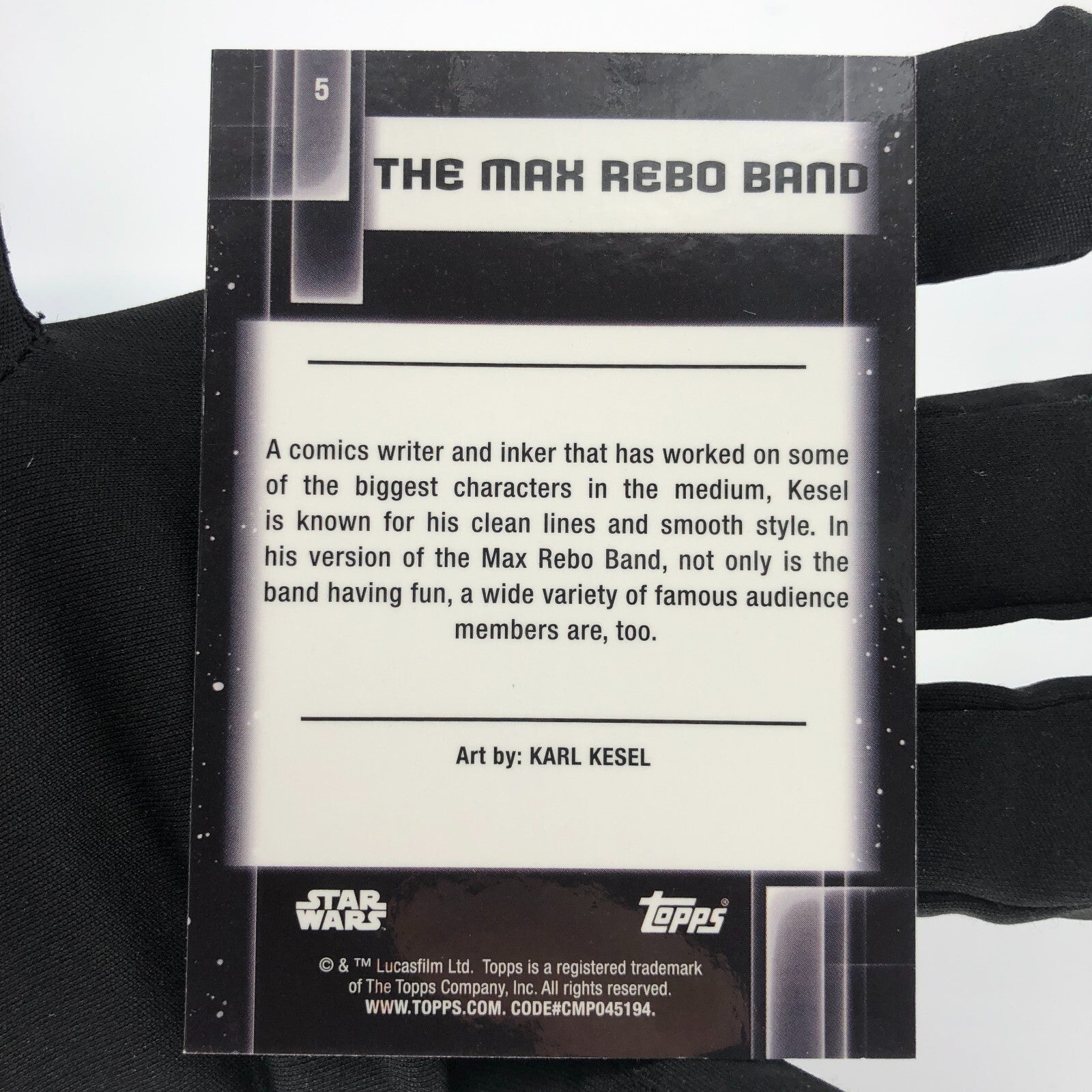 Star Wars Galaxy Rebo Band 5 2021 Topps Chrome [Rank A]