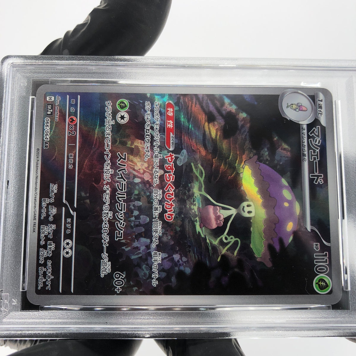 PSA 8 Pokemon Card Shinotic 066/064 AR SV7a  Japanese Karte [8]
