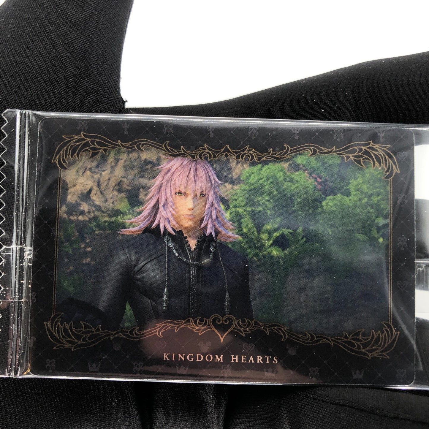 Kingdom Hearts Card Wafer Marluxia 018 Memorial Collection Holo Japan [Rank S]