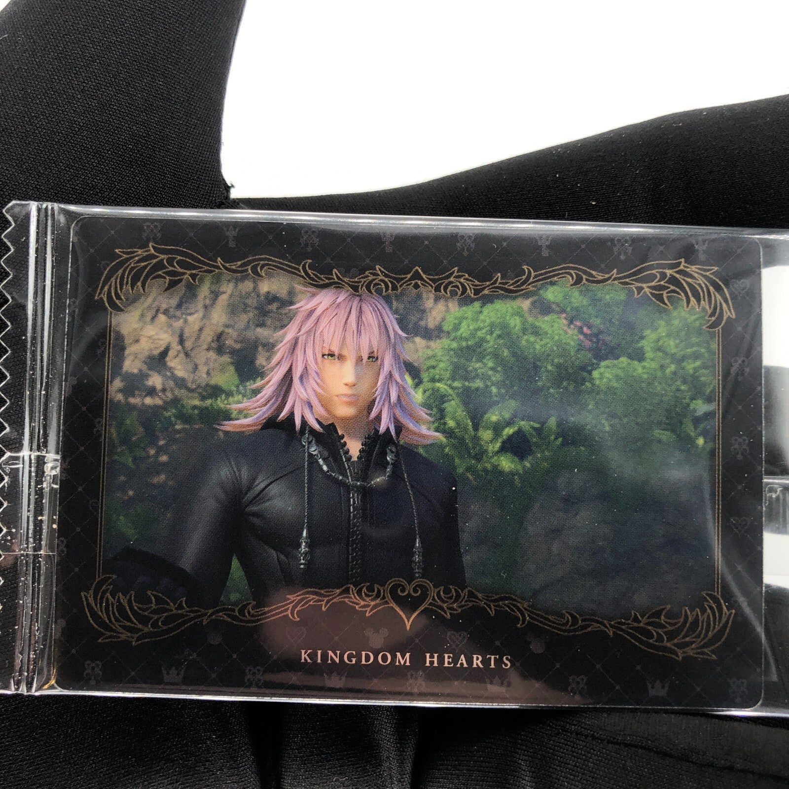 Kingdom Hearts Card Wafer Marluxia 018 Memorial Collection Holo Japan [Rank S]
