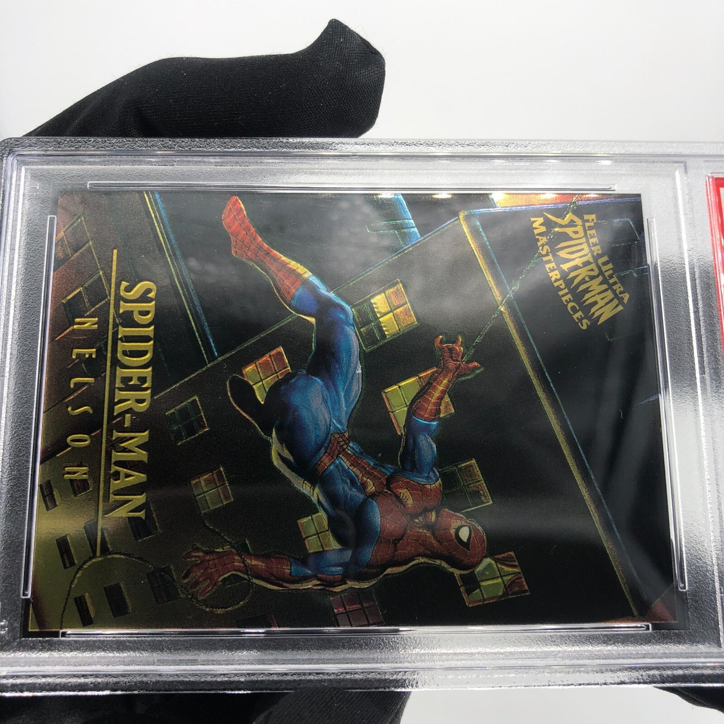 Marvel Card PSA 9 Spider-Man 5 Nelson 1995 Masterpieces Fleer [9]
