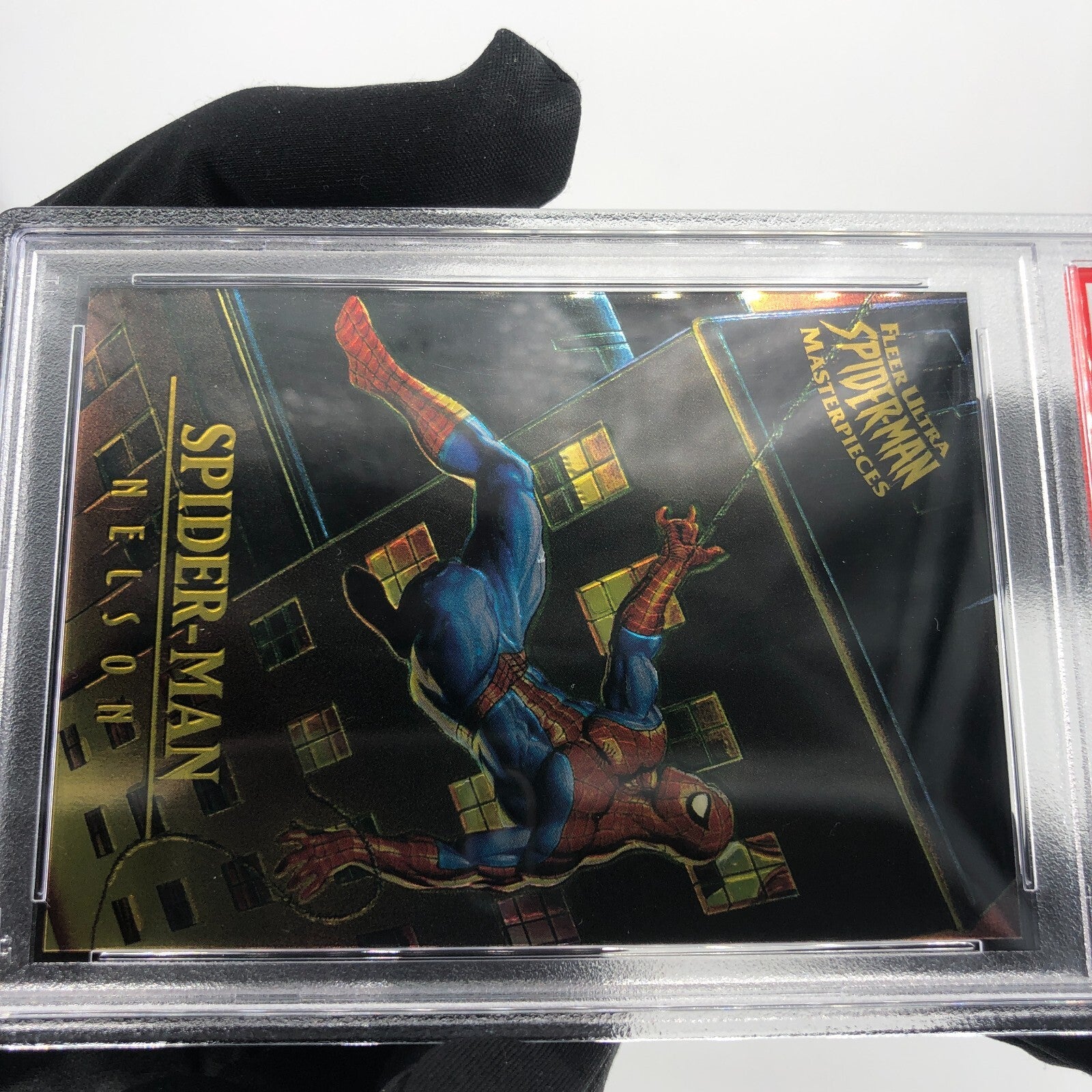 Marvel Card PSA 9 Spider-Man 5 Nelson 1995 Masterpieces Fleer [9]