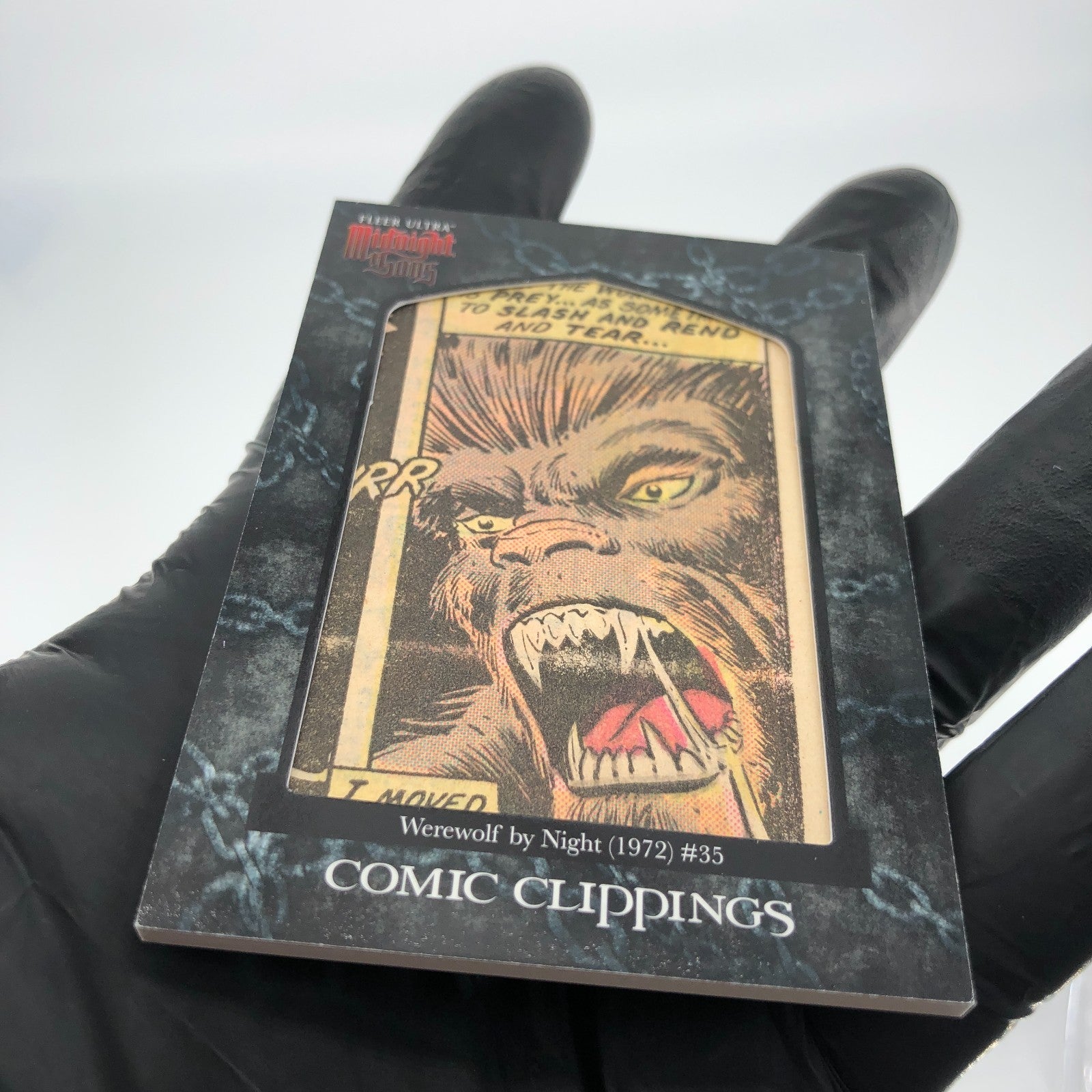 Marvel Card Werewold By Night CC2-15 /40 Midnight Sons 2022 Fleer Upper Deck[NM]