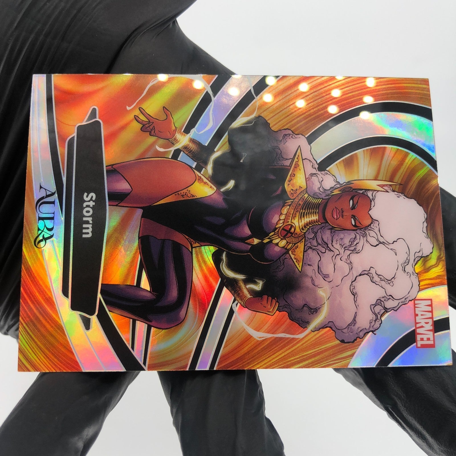 Marvel Card Storm AM-IO-17 Aura Orange Refractor /75 Kakawow 2025 [NM]
