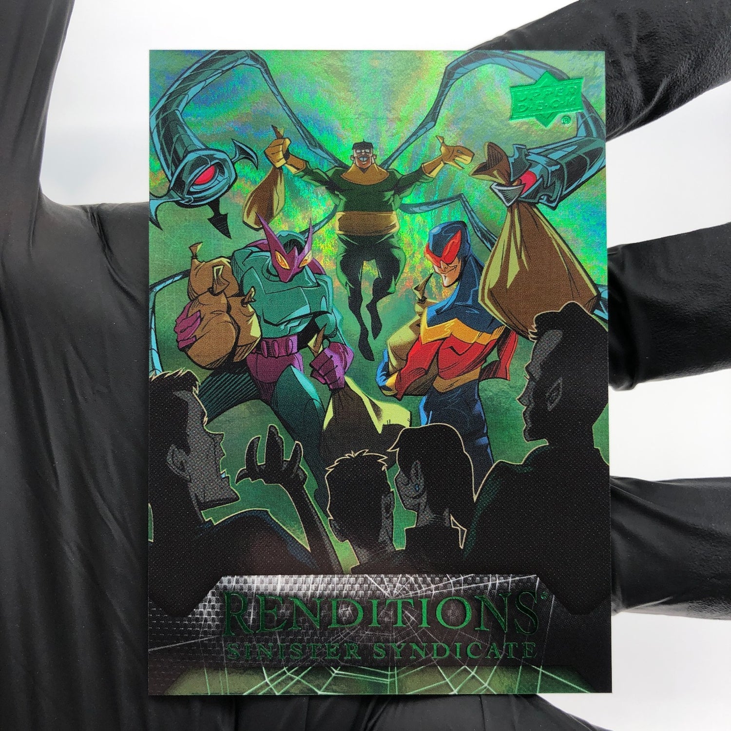 Marvel Card Sinister Syndicate 71 Green  /399 Fleer Upper Deck Renditions [NM]