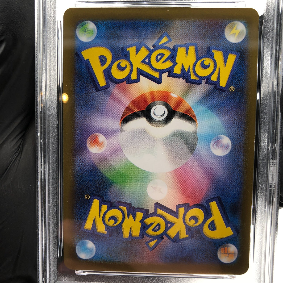PSA 9 Pokemon Card Murkrow 106/098 AR SV10 Team Rocket Japanese Karte [9] 2