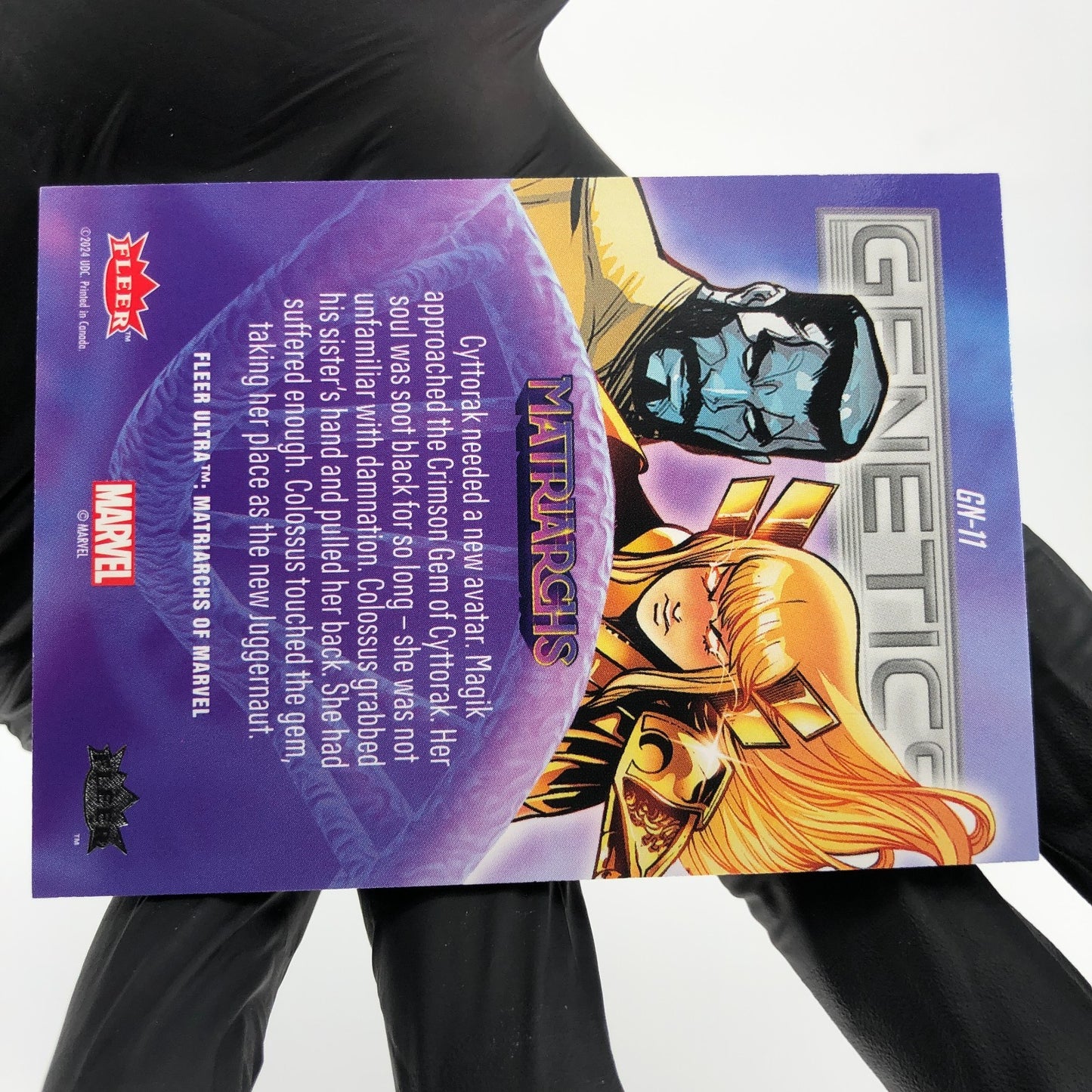 Marvel Card Magik GN-11 Genetics Holo Matriarchs 2024 Fleer Upper Deck [NM]