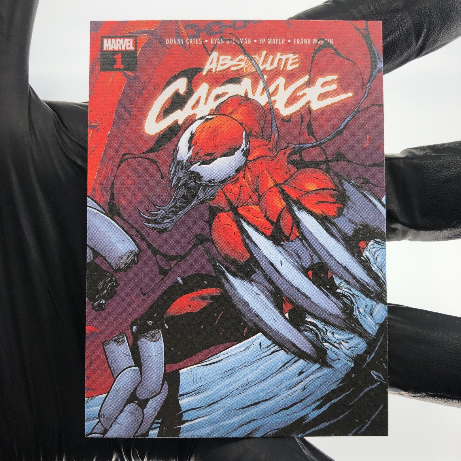 Marvel Card Carnage 29 Comic Covers Fleer Upper Deck Renditions [NM]