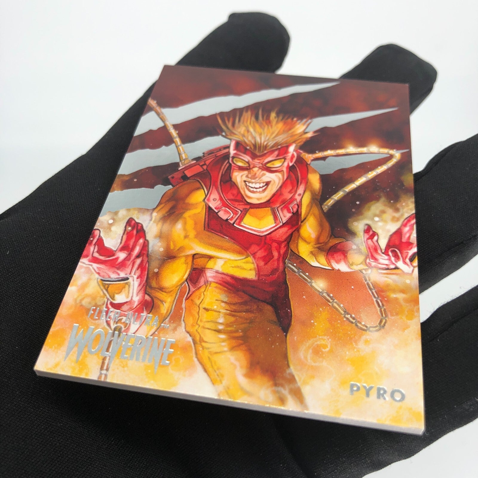 Marvel Card Pyro 98 Base Upper Wolverine Ultra [A]