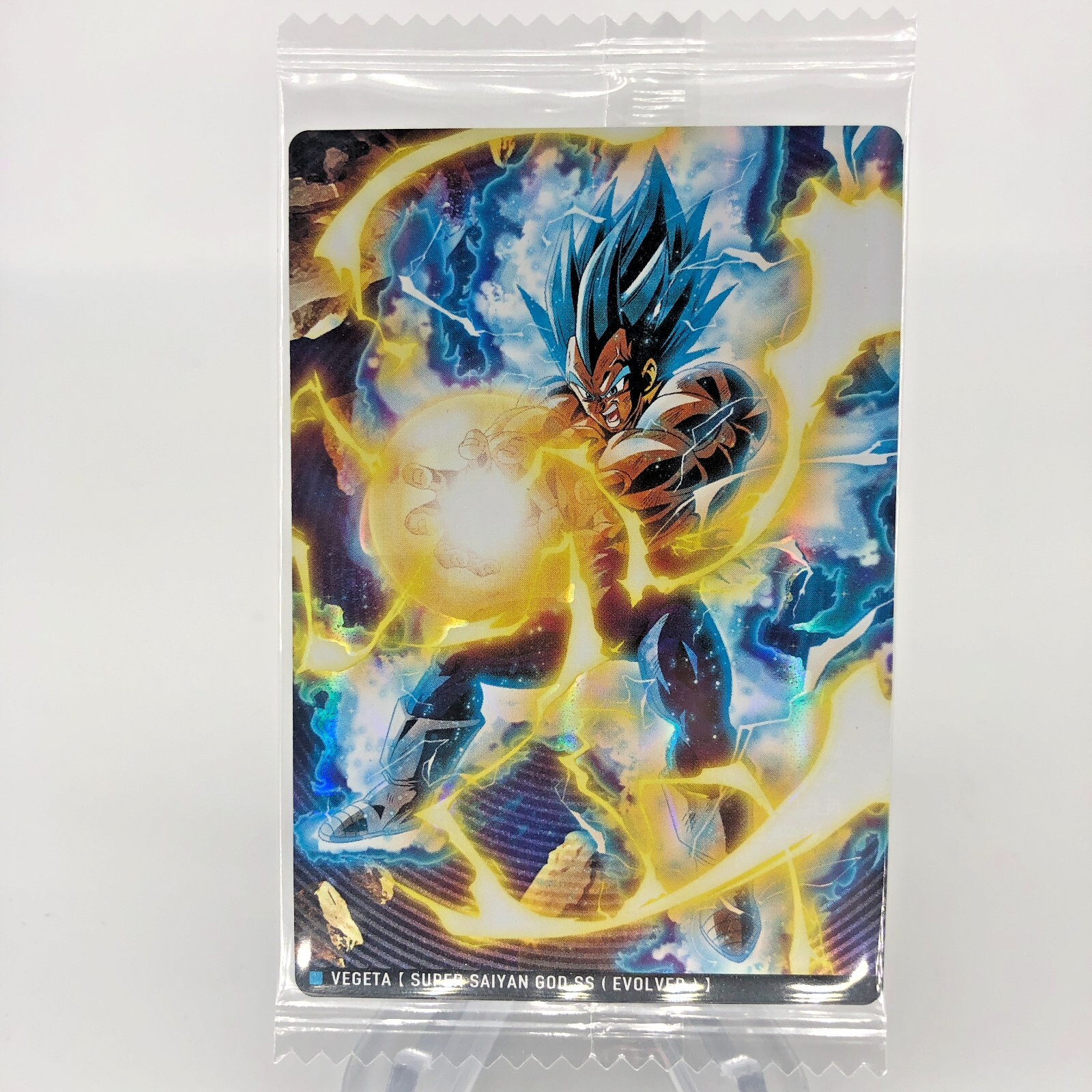 Dragonball Vegeta 3-09 Itajaga Wafer Card DBS Holo japanese [Sealed]