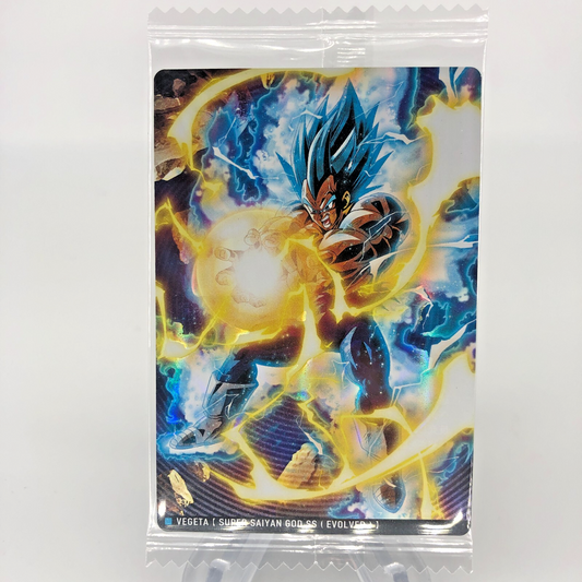 Dragonball Vegeta 3-09 Itajaga Wafer Card DBS Holo japanese [Sealed]
