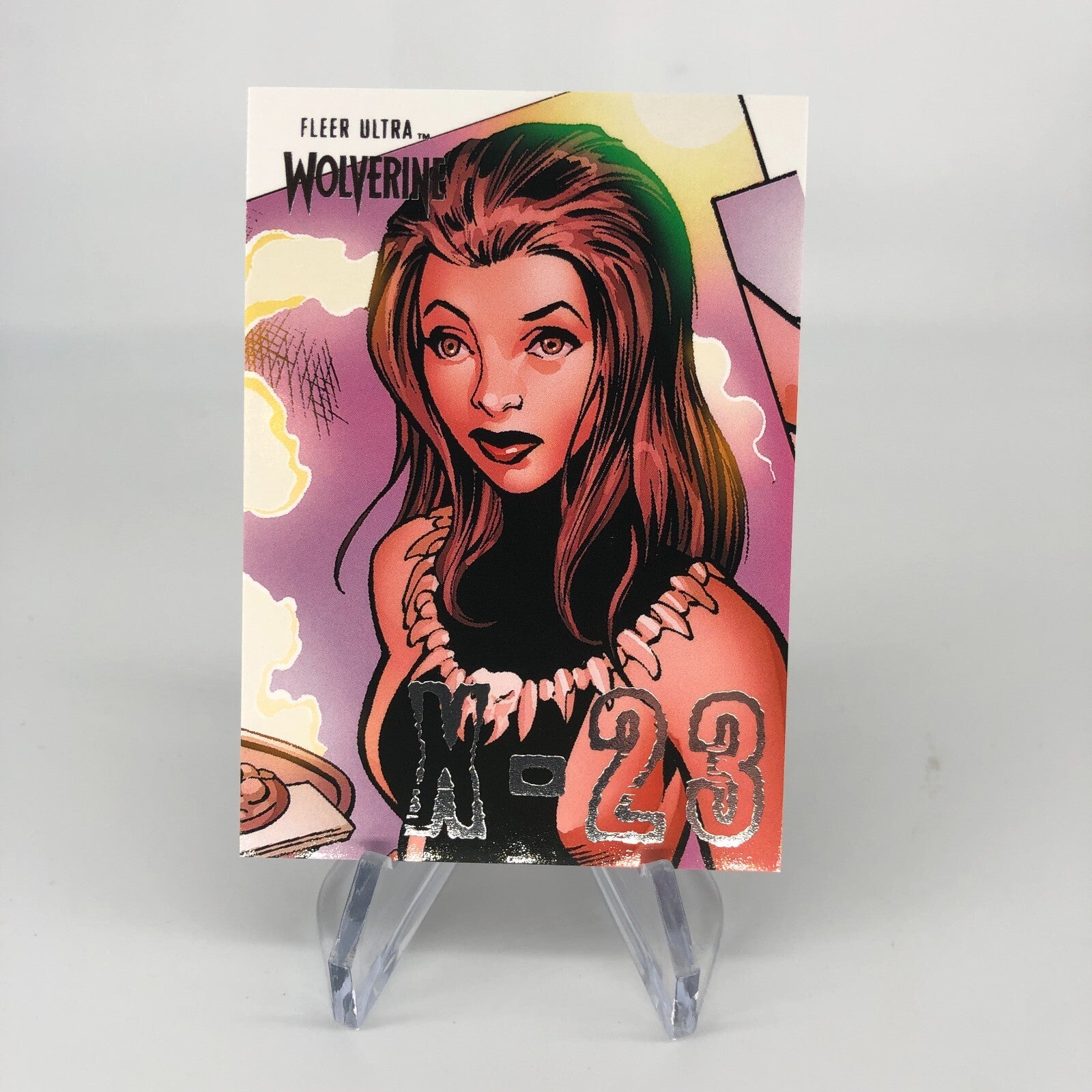 Marvel Card X-23 X-2 Green Fleer Upper Wolverine Ultra [A]